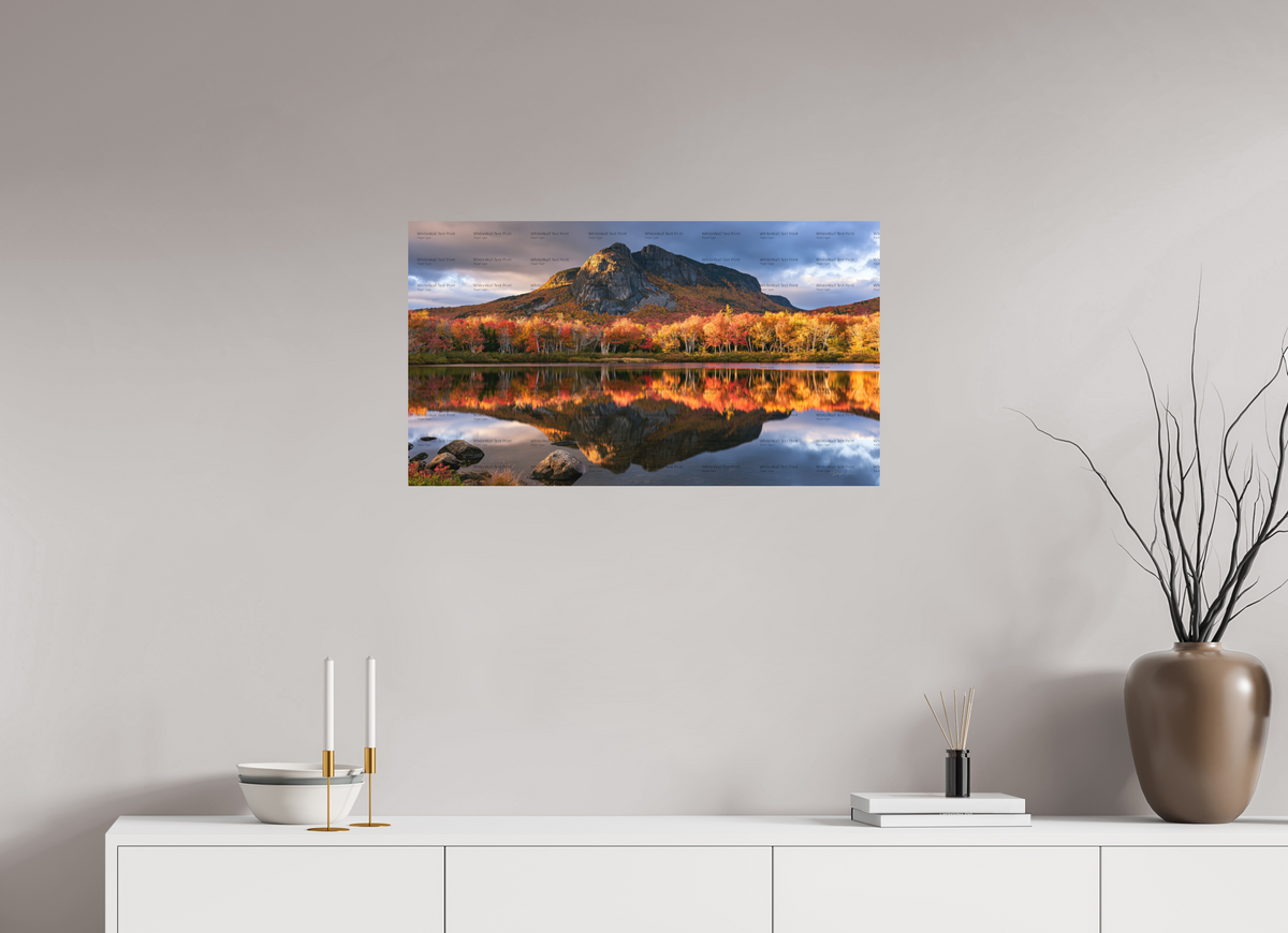 32 x 18″, Fine Art Print Autumns Reflection